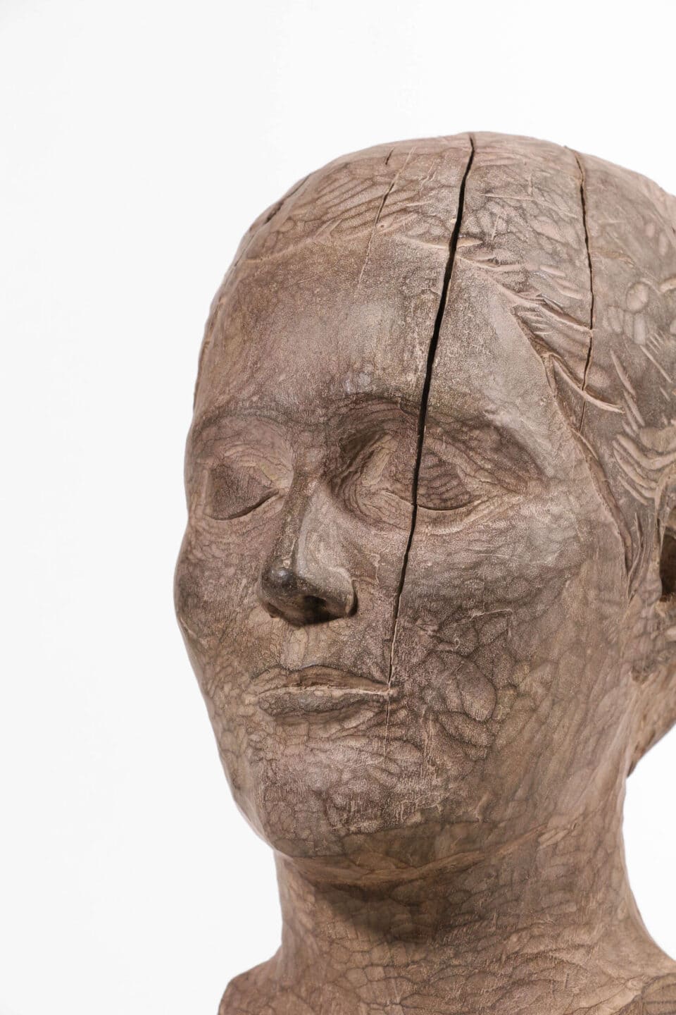 Érosion, bronze, 41x16 x27 cm